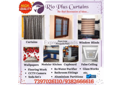 Curtains Dealer Shop in Theni | ROI Plus Curtains