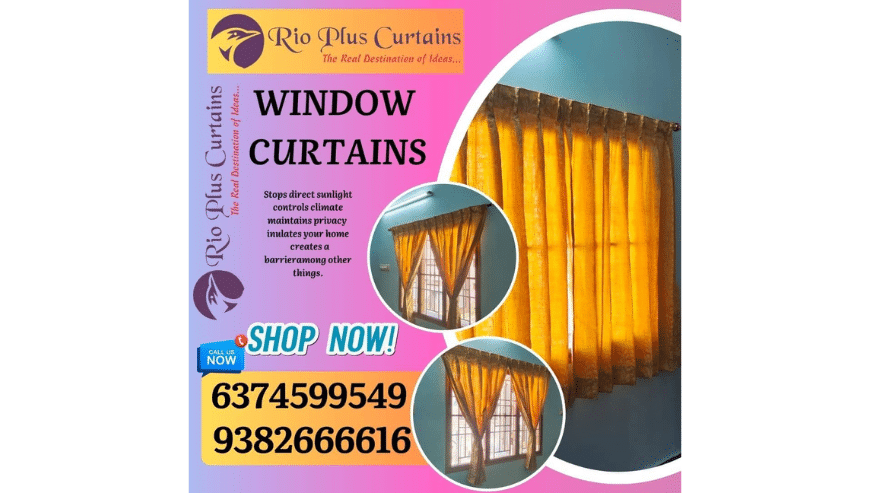 Curtains Shop in Theni | Rio Plus Curtains
