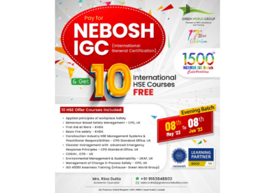 Excellent Way to Reach Your Career Goals with NEBOSH IGC | Green World Group