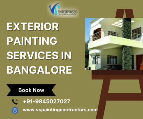 Exterior Painting Services & Contractors in Bangalore at Affordable Price | VS Enterprises