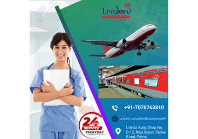Get-Tridev-Air-Ambulance-in-Ranchi-with-Skilled-Crew-at-Your-Service