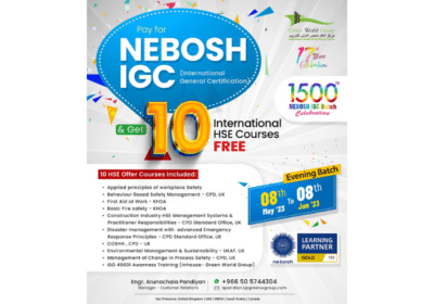 Green World’s Exclusive Deals on NEBOSH IGC