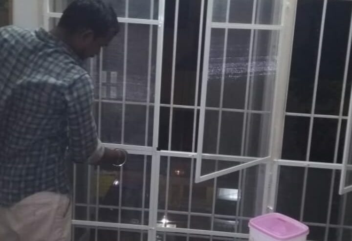 Mosqsto Net Aluminum Frame SS Net Door Window Silding in Chennai