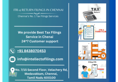 ITR-4 Return Filing in Chennai | Intellecto Filings