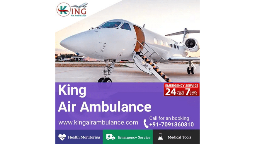 Get Classy King Air Ambulance Service in Dibrugarh – Advanced ICU Setup