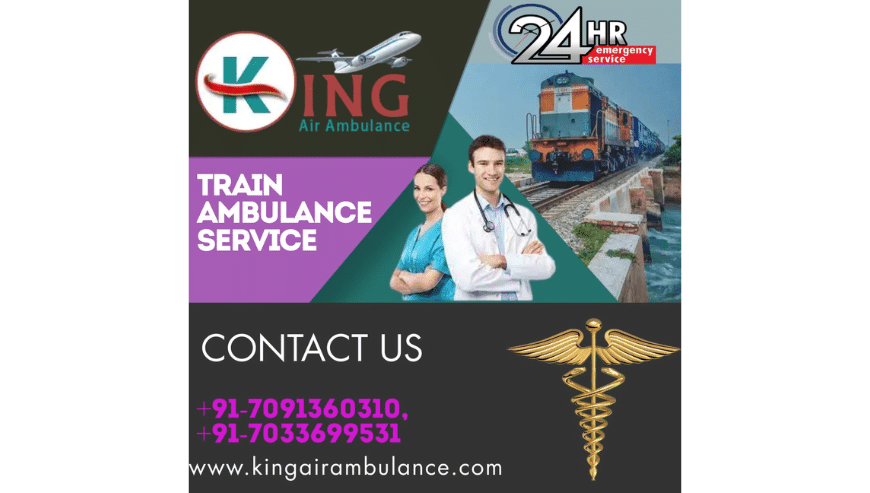 King Train Ambulance Service in Ranchi with Matchless Medical Assistance