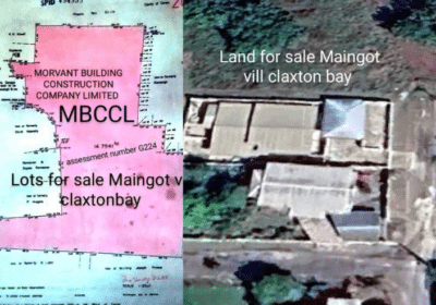 Land For Sale Maingot Vill Claxton Bay