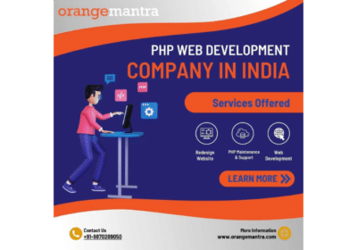 PHP Web Development Company in India | Orange Mantra