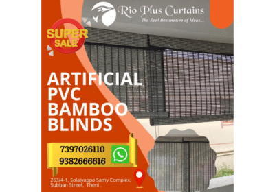 Top PVC Bamboo Blinds Dealer Company in Theni | Rio Plus Curtain