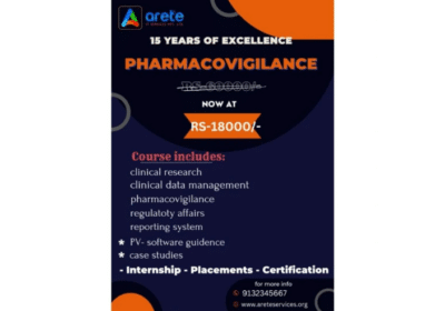 Pharmacoviligance Training with Placements | Arete IT Services