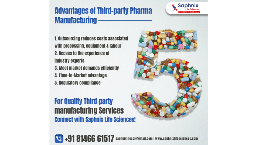 Tablet Manufacturing Company in India | Saphnix Lifesciences