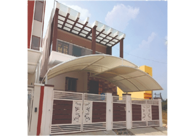 Tensile Roofing Structures in Chennai | Smart Roofs and Fabs