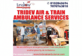 Tridev Air Ambulance in Patna Offers Medical Tools like Ventilators & Commercial Stretchers