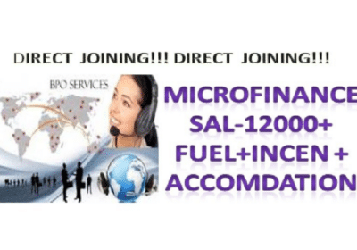 Vacancy in Micro Finance | Direct Joining in Micro Finance