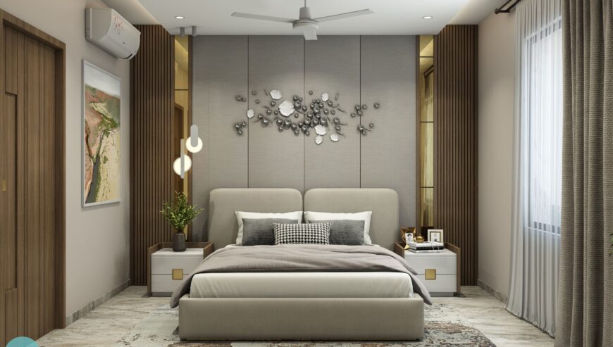 Master Bedroom Interior Design & Decoration in Jaipur | Viom Design Studio