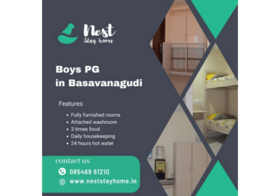 Boys PG in Basavanagudi | Nest Stay Home