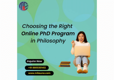 Choosing The Right Online PhD Program in Philosophy | Mitauna