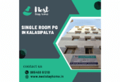 Single Room PG in Kalasipalya, Bengaluru | Nest Stay Home