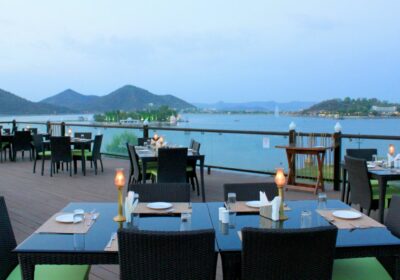Rooftop Lakeview Restaurants Near Fateh Sagar Lake in Udaipur | Hotel Panna Vilas