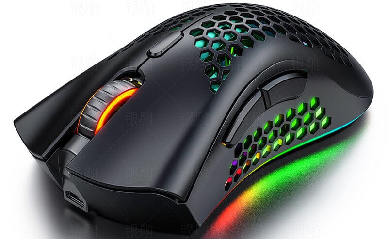 Best Silent Wireless Rachargeable Hole Gaming Mouse Online