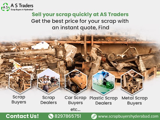 Get The Best Value For Your Scrap Form A S Traders Scrap Buyers in Hyderabad