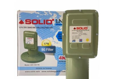 SOLID 5G Filter C-Band One Cable Solution LNBF | Solid.Sale