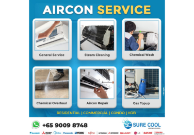 Best Aircon Service in Singapore | Sure Cool
