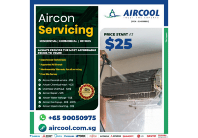 Aircon Servicing Company in Singapore | Aircool