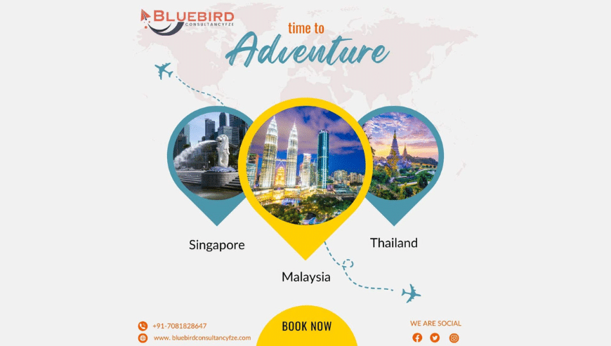 Best Tour Packages Singapore Malaysia Thailand | Blue Bird Consultancy