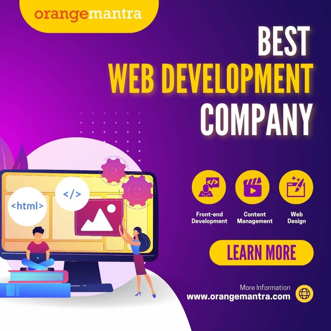 Best Web Development Company Orangemantra in India