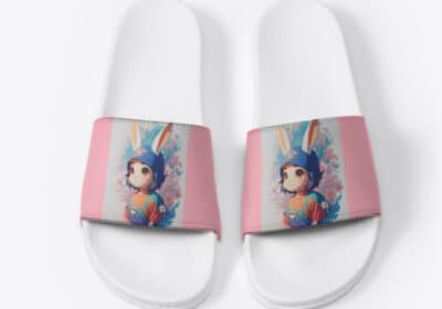 Bunny Bliss – Adorable Slipper Featuring a Small Girl Bunny