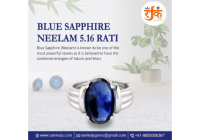 Buy Blue Sapphire Gemstone Online | Ram Kalp Gems