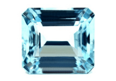 Buy GIA Certified 13.64 Carat Emerald Cut Aquamarine Gems | GemsNY