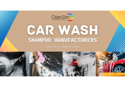 Best Car Wash Shampoo Manufacturers in India | Cleanzen