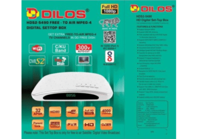 DILOS HDS2-5490 Free-To-Air Full HD DVB-S2 Set-Top Box | Solid.Sale