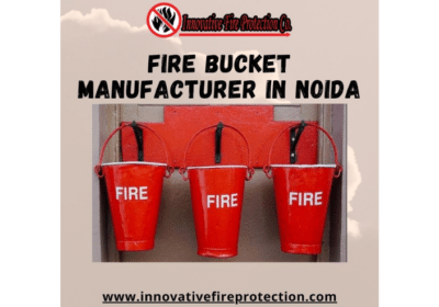 Fire Bucket Manufacturer in Noida | Innovative Fire Protection Co.
