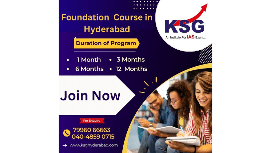 Foundation Course in Hyderabad | KSG Hyderabad
