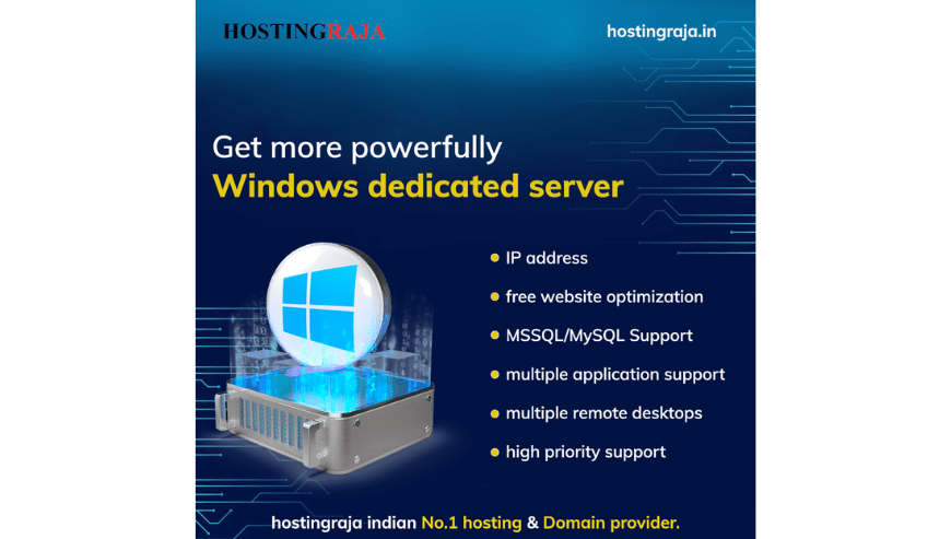 High Performance and Powerful Dedicated Server in India | HostingRaja