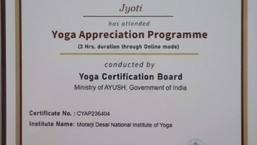 Join Online Yoga Classes – Strat From 1st August 2023