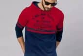 Printed Hooded Neck T-Shirt