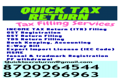 Income Tax Return Filling Services at Lowest Price