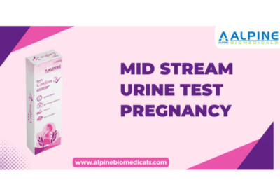 Mid Stream Urine Test Pregnancy | Alpine Biomedical