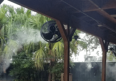 Outdoor Cooling System | Mist Cooling