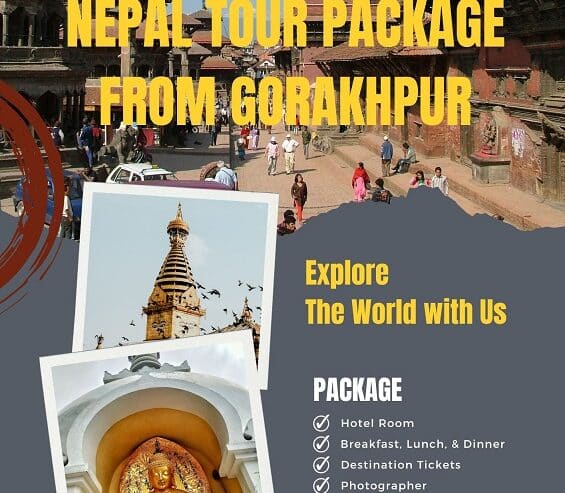 Nepal Trip Package from Gorakhpur | Gorakhpur to Nepal Tour Package | Musafircab