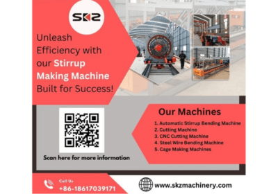 Stirrup Making Machine in India by SKZ Machinery