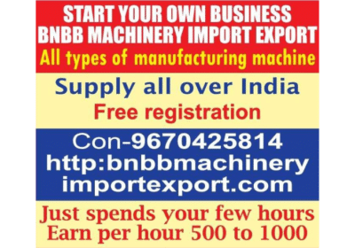 Strat-Your-Own-Business-with-Low-Investment-BNBB-Machinery-Import-Export