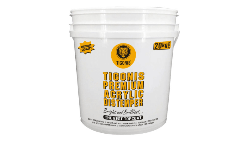 Tigonis Acrylic Distemper – A Quality Water-Based Wall Finish For Interior Surfaces