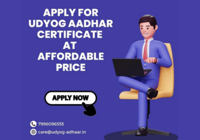 Apply For Udyog Aadhar Certificate at Affordable Price | Eudyam.org