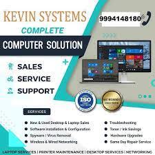 Laptop and Desktop Services in Coimbatore | KEVIN SYSTEMS