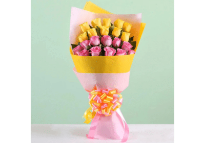 ravishing-yellow-pink-roses-bouquet